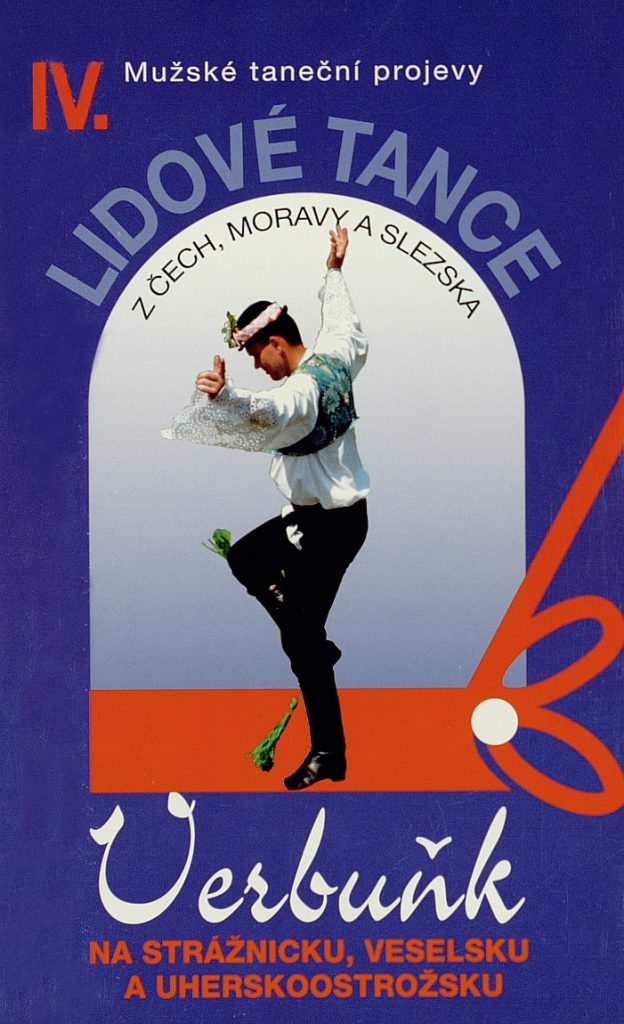 Titulní strana publikace Verbuňk na Strážnicku, Veselsku a Uherskoostrožsku